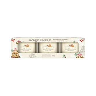 YANKEE CANDLE Spun Sugar Flurries votivní sada 3ks 37g