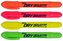 Zakreślaczy żelowy w sztywcie Neon 4 kolory