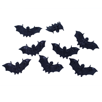 Dekorace netopýři 8ks
