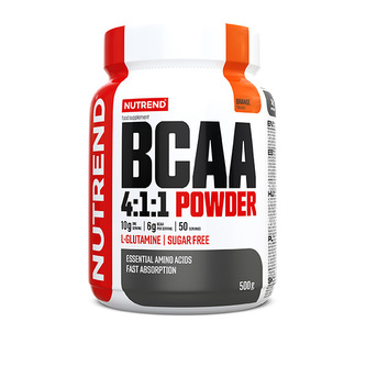 BCAA 4:1:1 Powder - Nutrend - pomeranč - 300 g
