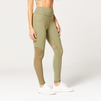 Dámské legíny Mesh Insert Green - SQUATWOLF - Velikost: S