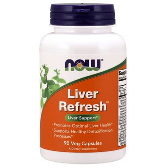 Podpora jater Liver refresh - NOW Foods - 90 kaps. Podpora jater Liver refresh - NOW Foods - 90 kaps.