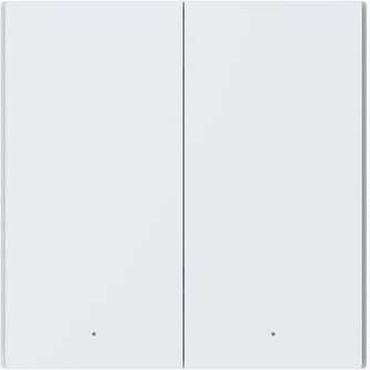 AQARA Smart Wall Switch H1(No Neutral, Double Rocker) chytrý vypínač