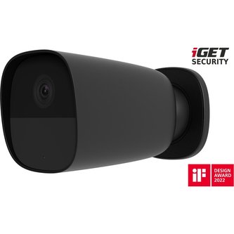 iGET SECURITY EP26 IP kamera černá