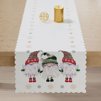 Ubrus - běhoun na stůl GNOM červená 38x140 cm Mybesthome Ubrus - běhoun na stůl GNOM červená 38x140 cm Mybesthome