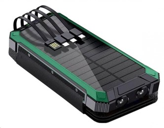 Viking solární outdoorová power banka EP16W 16000 mAh, bezdrátové nabíjení