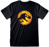 Pánské tričko Jurassic World|Jurský svět: Dominion (XL) černá bavlna