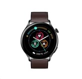 Garett Smartwatch Men Elegance RT tmavě hnědá kůže