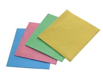 Utěrka CLEAMAX extrasavá 42x40cm červená 30 ks