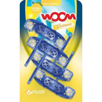 WC závěska wOOm, barvicí 4x55g, Lemon