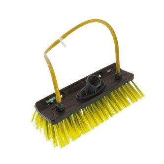 UNGER nLite Hiflo rádiusový solární kartáč 27 cm - žlutý