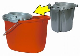 Kbelík 15 l + ždímač + kontejner 6L