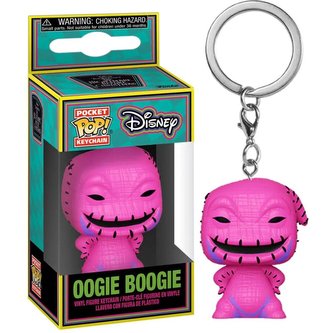 Funko POP Keychain: The Nightmare Before Christmas - Oogie (BlackLight edition)