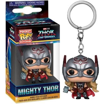 Funko POP Keychain: Thor Love and Thunder - Mighty Thor (klíčenka)