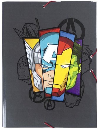 A4 složka na sešity Marvel: Avengers Faces (24 x 34 x 4 cm) A4 složka na sešity Marvel: Avengers Faces (24 x 34 x 4 cm)