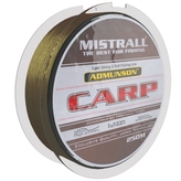 Vlasec Admunson carp 0,28mm 250m hnědý