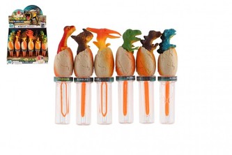 Bublifuk dinosaurus ve vejci 16cm mix druhů - 1 ks Bublifuk dinosaurus ve vejci 16cm mix druhů - 1 ks