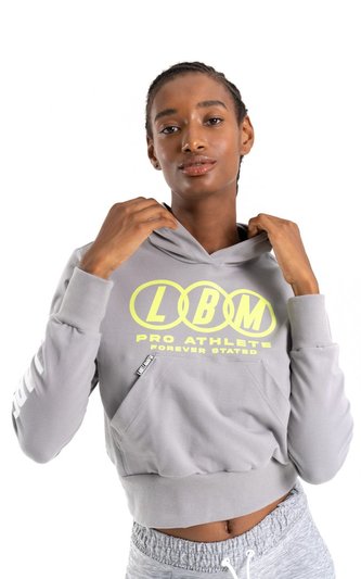 Dámská mikina Essentials Grey - LABELLAMAFIA - Velikost: M