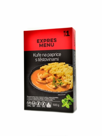Expres menu - KM Kuře na paprice s těstovinami 500g