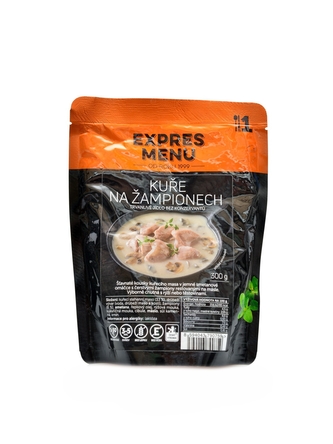 Expres menu - Kuře na žampionech (Low Carb) 300g