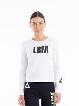 Dámské tričko s dlouhým rukávem Highlight White - LABELLAMAFIA - Velikost: S