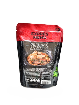 Expres menu - Krůtí ragů s fazolemi 600g
