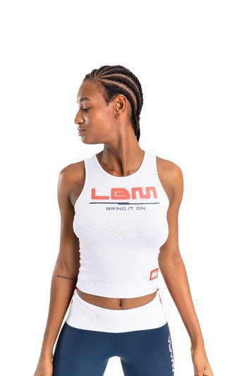 Dámské tílko Gravity White - LABELLAMAFIA - Velikost: M