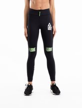 Dámské legíny Highlight Black II - LABELLAMAFIA - Velikost: L