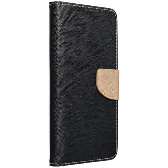 Smarty flip pouzdro Xiaomi Redmi 9C černé/zlaté