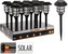 Lucerna solární 34 cm LED