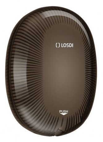 Losdi dávkovač pěnového mýdla 850 ml černý polykarbonát