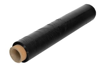 Folie stahovací Stretch paletovací 50 cm, 23 um, role černá