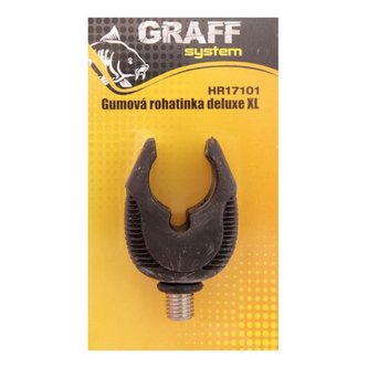 Graff: Rohatinka gumová Deluxe XL Černá