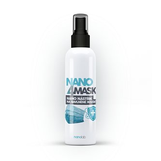 Nanolab NANO 4MASK nástřik nanostříbra na bavlněné roušky 200 ml