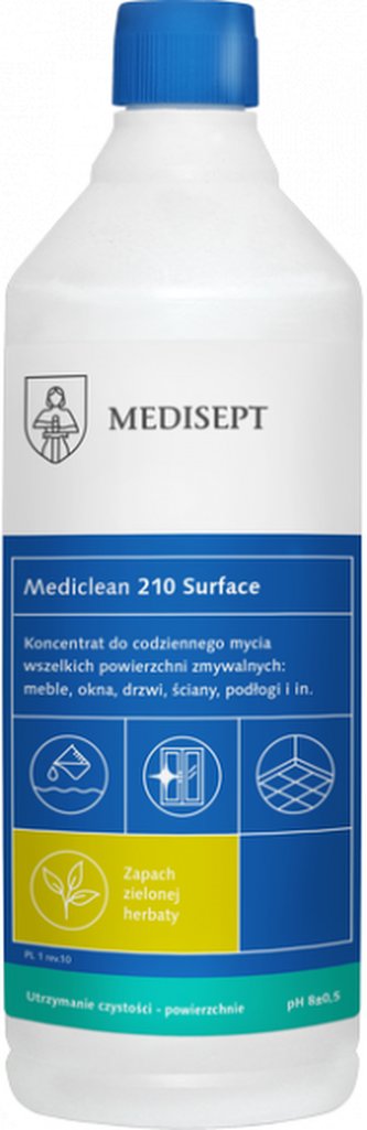 Surf Clean MC210 na omyvatelné povrchy s vůní zeleného čaje 1 l