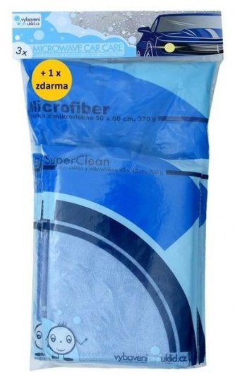 SET Microfiber for CAR - sada švédských utěrek pro kompletní vyčištění auta