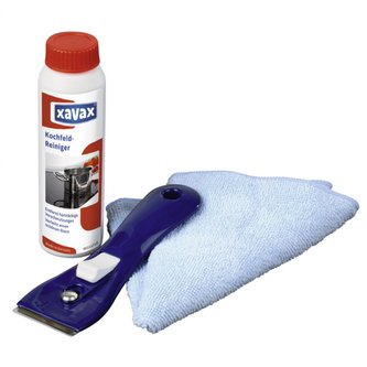 Xavax čisticí set pro sklokeramické a indukční desky 3 dílný Xavax čisticí set pro sklokeramické a indukční desky 3 dílný