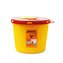 Afacan Odpadkový koš MEDICAL 5 litrů - žlutý