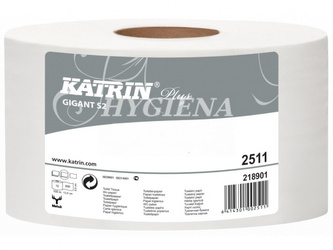 KATRIN JUMBO toaletní papír 190 mm, 2 vrstvy, celulóza, návin 100 m - 12 ks