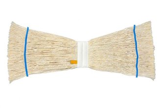 Top mop dlouhé třásně 350 g, prošité smyčky, bílý tkaloun s mikrovláknem