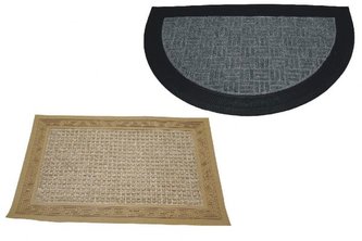 Rohožka koberec-guma EXCELENT 40 x 60 cm - půlkruh