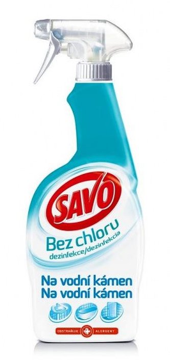 Savo čistič bez chloru na vodní kámen 700 ml