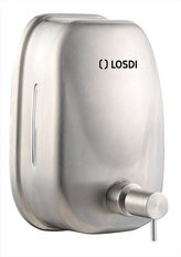 Losdi nerezový dávkovač tekutého mýdla 1,7 l - mat