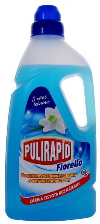 Pulirapid Fiorello čistící prostředek na podlahy a omyvatelné povrchy vůně leknínu 1 l