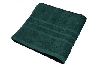 Froté ručník 50 x 100 cm, 400 g/m2 - tmavě zelená Froté ručník 50 x 100 cm, 400 g/m2 - tmavě zelená