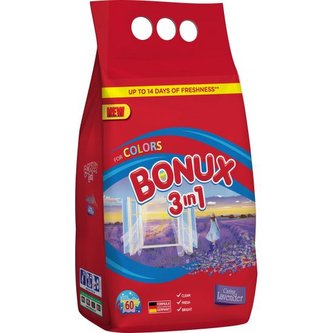 Bonux 4,5 kg 3 v 1 Color Lavender - 60 praní
