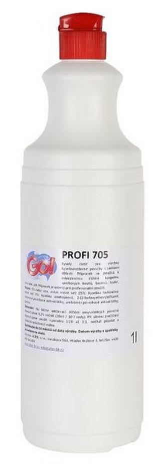 GO! Forte profi sanitární čistič na rez a vodní kámen 1 l