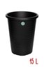 Koš na papír 15 l - černý