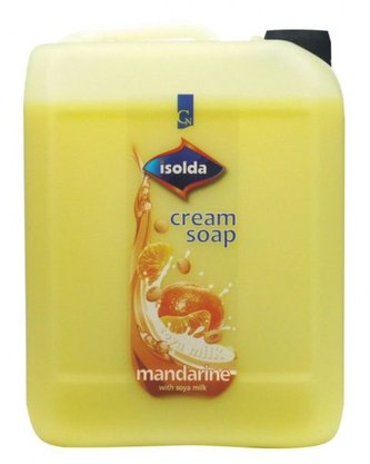 Tekuté mýdlo 5 l ISOLDA mandarinka se sojovým mlékem