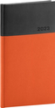 Kapesní diář Dado 2023 oranžovočerný